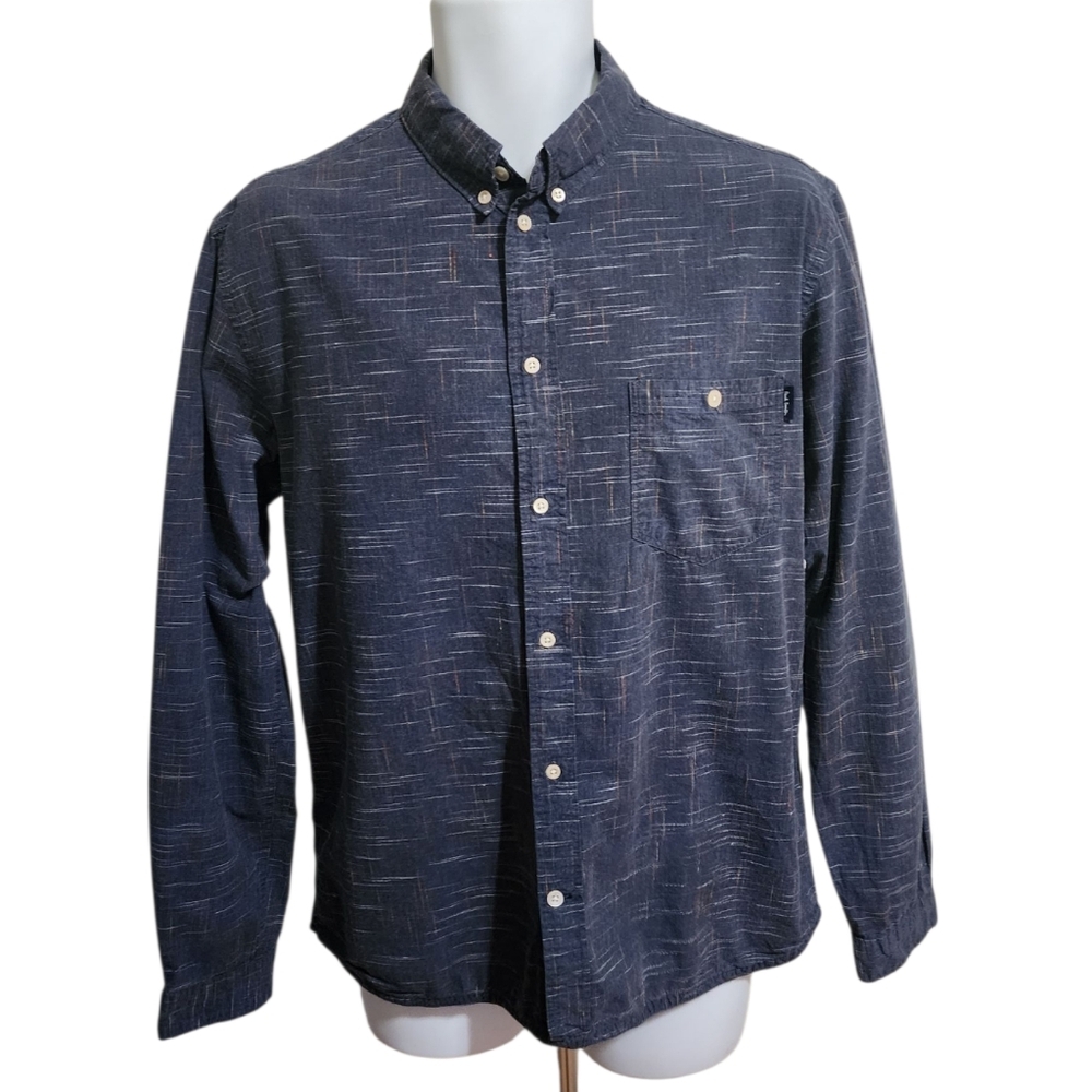 Paul Smith Indigo Tailored Fit Oxford Shirt - Men's